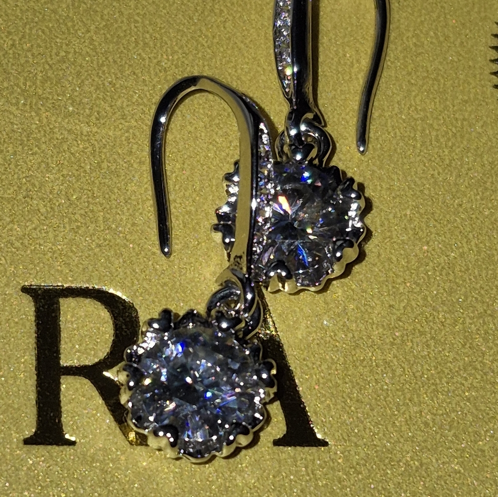 Elegant Silver Drop Earrings